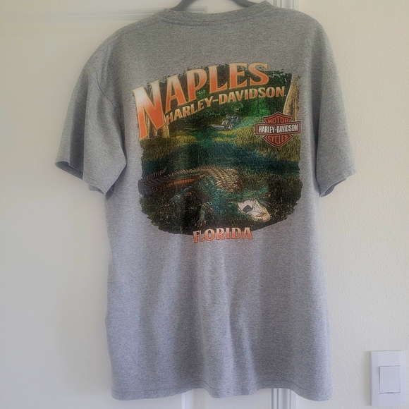 Harley-Davidson Gray T-Shirt - Picture 2 of 3